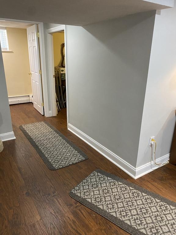 876 Shirley Unit 1, Winthrop, MA 02152 - finished basement featuring baseboard heating and wood finished floors