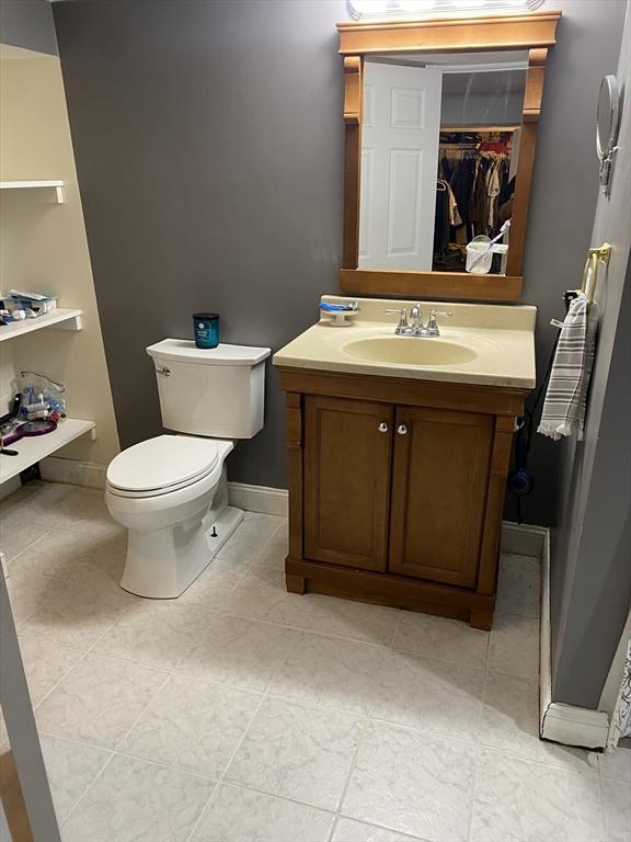 876 Shirley Unit 1, Winthrop, MA 02152 - bathroom featuring vanity and toilet