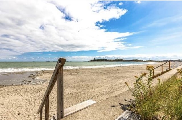 876 Shirley Unit 1, Winthrop, MA 02152 - water view featuring local beach