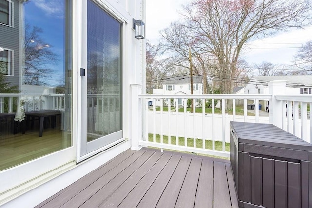 1 Marlin Rd, Boston, MA 02132 - view of wooden terrace