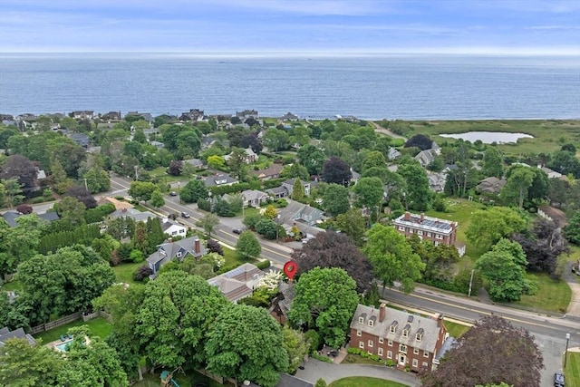 170 Atlantic Ave, Swampscott, MA 01907 - aerial view of property and surrounding area featuring a nearby body of water