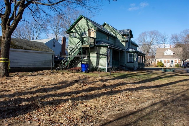 view of property exterior