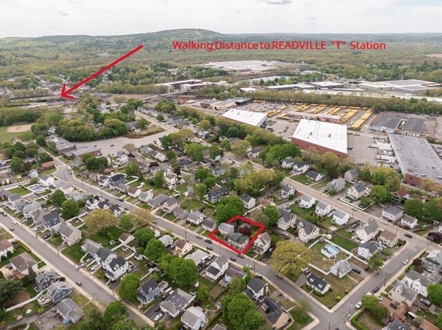 drone / aerial view