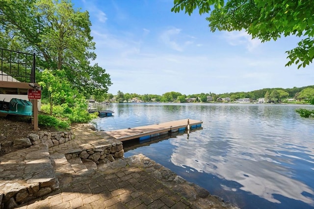 49 Bay View Dr, Shrewsbury, MA 01545 - dock featuring a water view