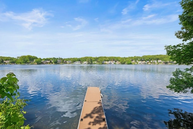 49 Bay View Dr, Shrewsbury, MA 01545 - dock area with a water view