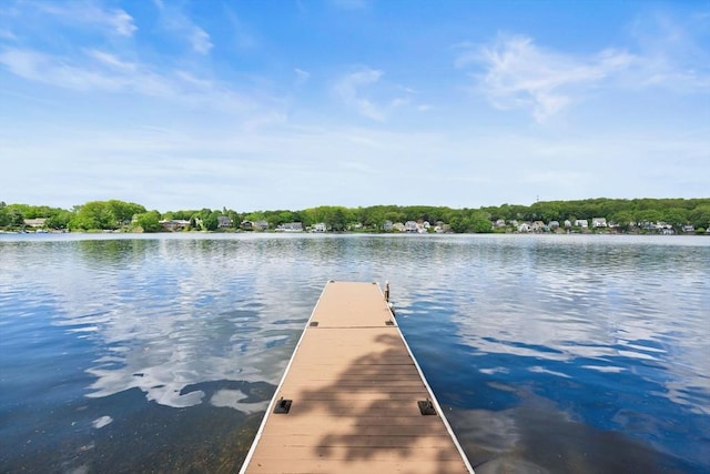 49 Bay View Dr, Shrewsbury, MA 01545 - dock area with a water view