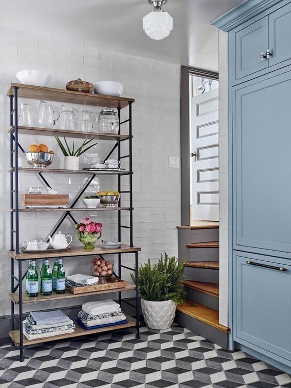 interior space featuring tile patterned floors