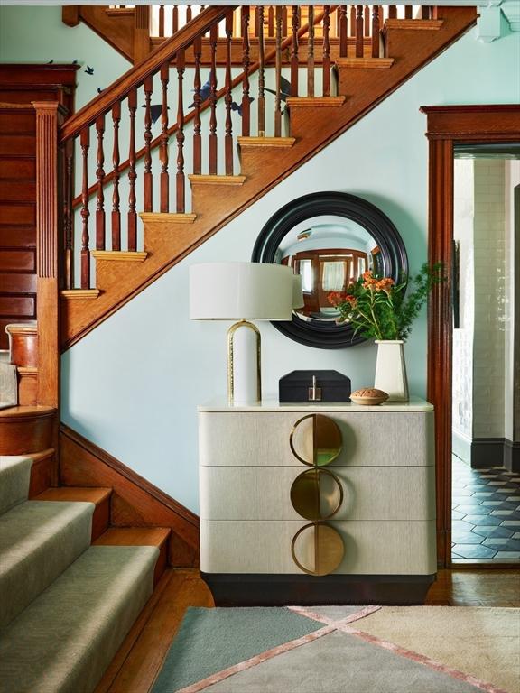 view of staircase