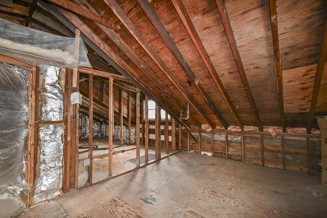 41 Bryant St, Pittsfield, MA 01201 - view of unfinished attic