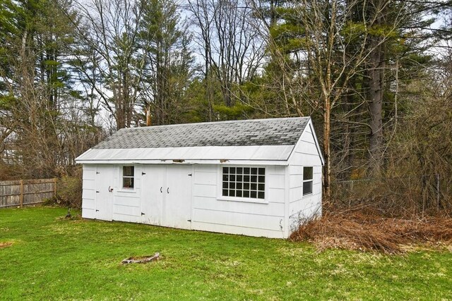 41 Bryant St, Pittsfield, MA 01201 - view of outbuilding with fence and an outbuilding