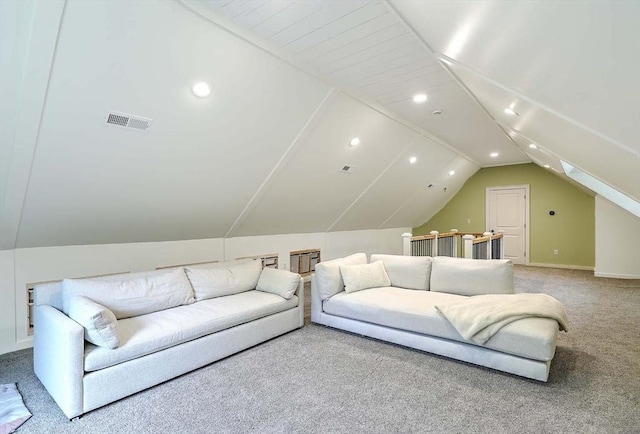 19 Mulberry Ln, Franklin, MA 02038 - living room with carpet floors, lofted ceiling, and baseboards