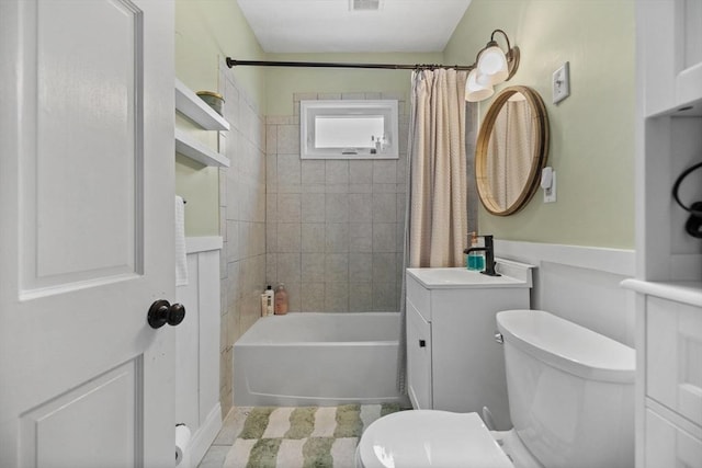 63-65 Brookley Rd Unit 3, Boston, MA 02130 - bathroom with vanity and shower / tub combo with curtain