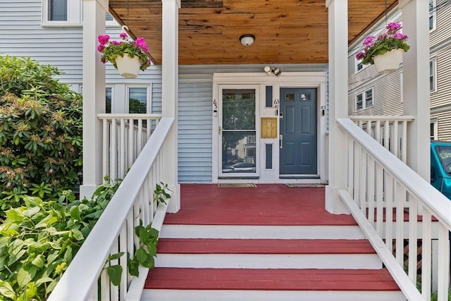 63-65 Brookley Rd Unit 3, Boston, MA 02130 - property entrance featuring covered porch