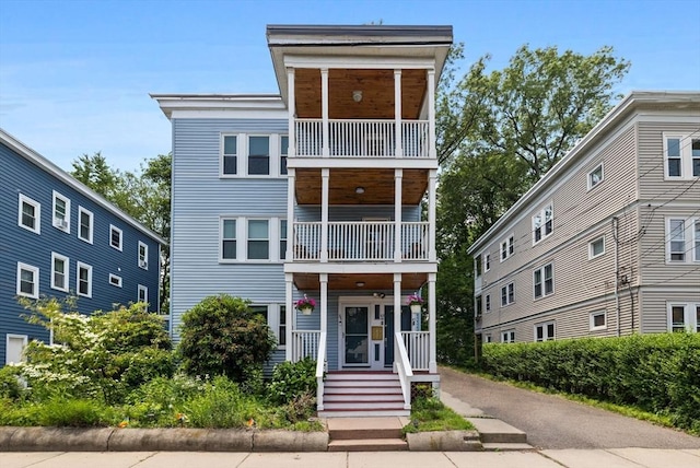 63-65 Brookley Rd Unit 3, Boston, MA 02130 - multi unit property with a balcony and covered porch