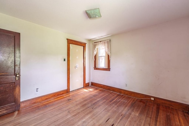 164 Leonard St, Agawam, MA 01001 - unfurnished room with hardwood / wood-style floors and baseboards