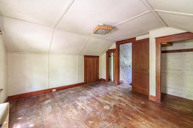 164 Leonard St, Agawam, MA 01001 - bonus room with lofted ceiling, wood finished floors, and baseboards