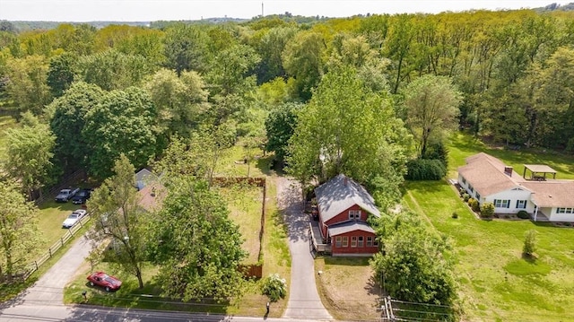 164 Leonard St, Agawam, MA 01001 - view of subject property with a forest