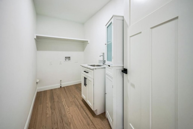1 Falcon Dr, Shrewsbury, MA 01545 - laundry room with washer hookup and wood finished floors