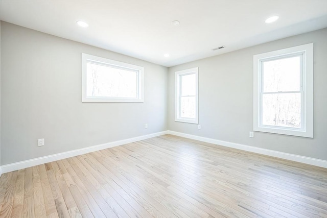 1 Falcon Dr, Shrewsbury, MA 01545 - spare room featuring light wood-style floors and recessed lighting
