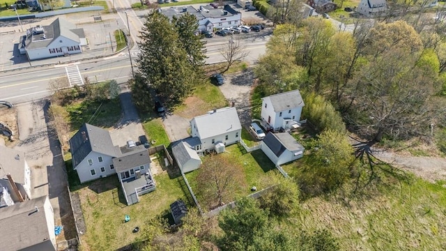 drone / aerial view featuring a residential view