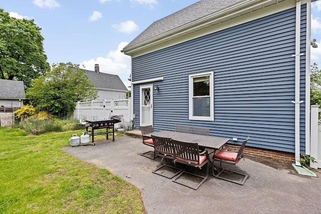 30 Highland St, Abington, MA 02351 - view of patio / terrace with outdoor dining space