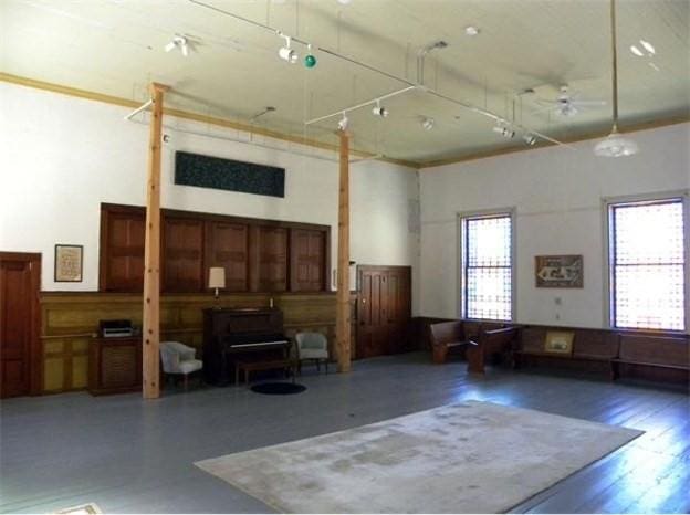 165 Main St, Charlemont, MA 01339 - miscellaneous room with a towering ceiling