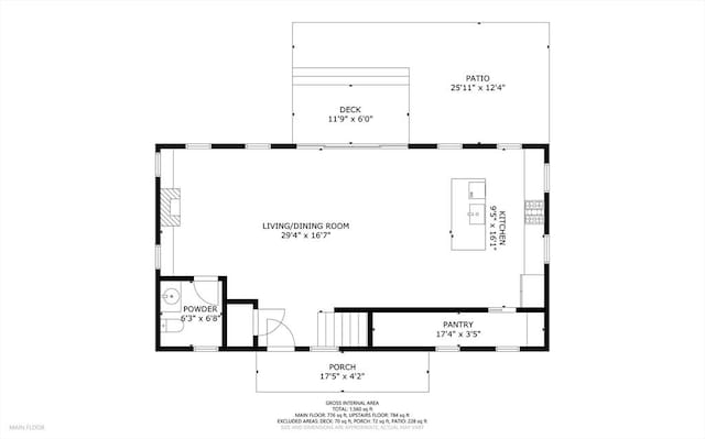 70 W Vine St, Provincetown, MA 02657 - property floor plan