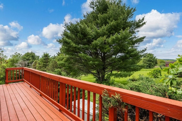 25 Piasta Rd, Dudley, MA 01571 - view of wooden terrace