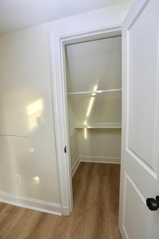 view of closet