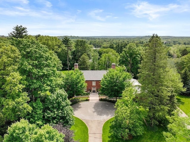 1014 Boylston St, Brookline, MA 02467 - view of subject property featuring a forest