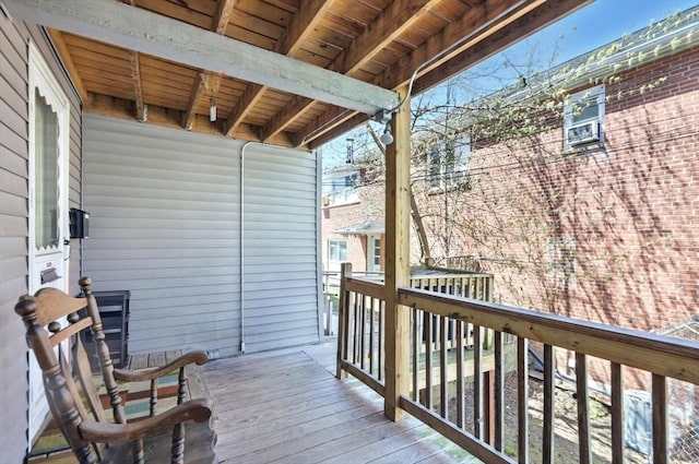 view of deck