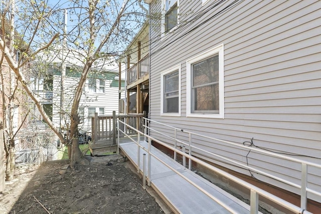 view of property exterior