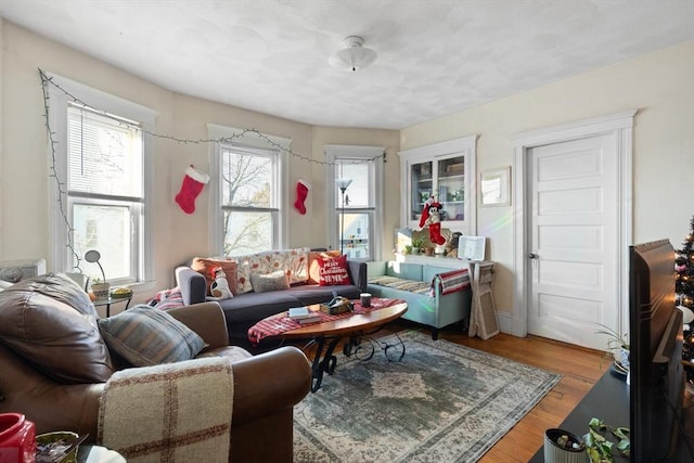 69 Conwell Ave, Somerville, MA 02144 - living area with wood finished floors
