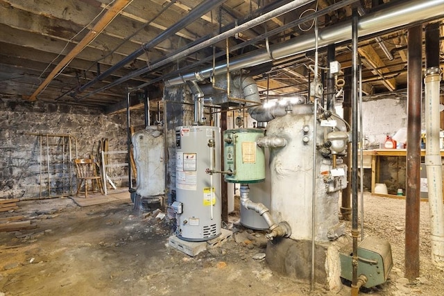 69 Conwell Ave, Somerville, MA 02144 - unfinished below grade area with water heater
