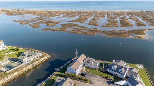 18 Wendy Way, Dennis, MA 02670 - birds eye view of property with a water view and a residential view