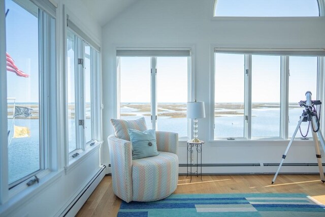 18 Wendy Way, Dennis, MA 02670 - sunroom / solarium featuring a baseboard radiator
