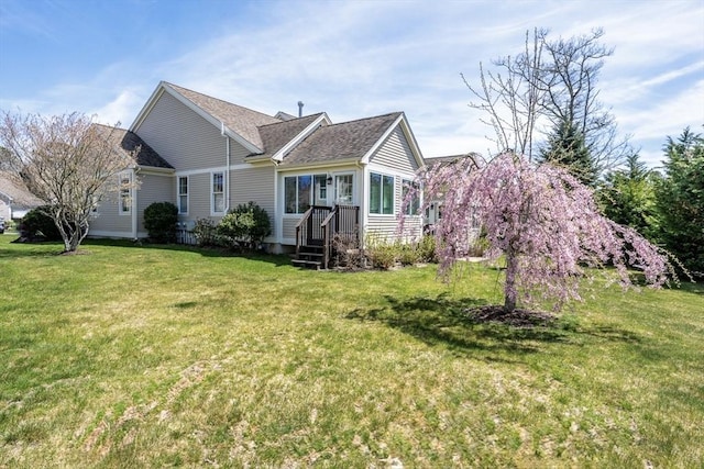 16 Twin Oaks Dr Unit 732, Mashpee, MA 02649 - view of front of home with a front lawn
