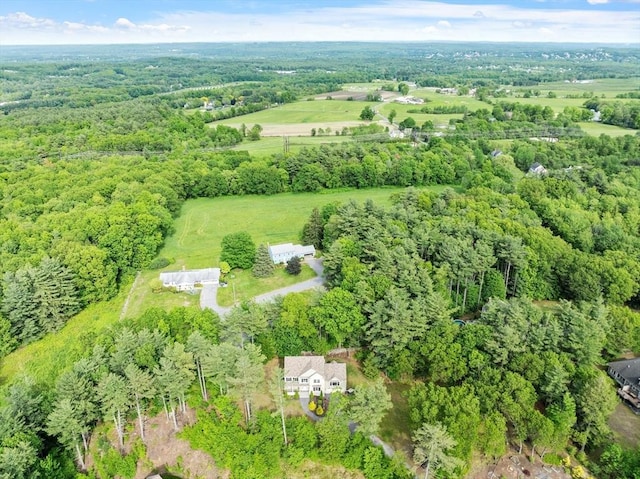 3 Chad Ln, Sterling, MA 01564 - aerial view of property and surrounding area featuring a forest and rural landscape