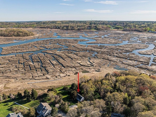 aerial view of property and surrounding area