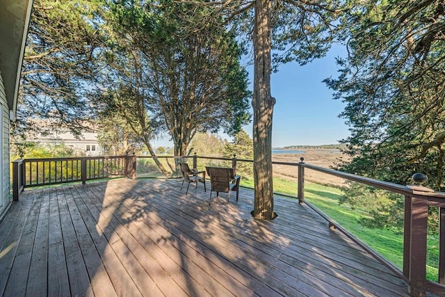 view of deck