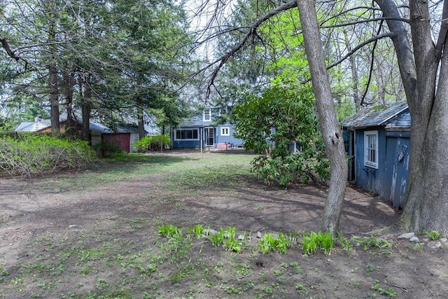 view of yard