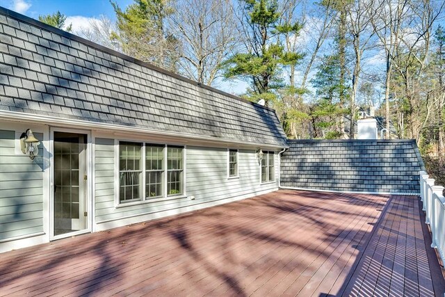 42 Westerly Rd, Weston, MA 02493 - view of wooden terrace