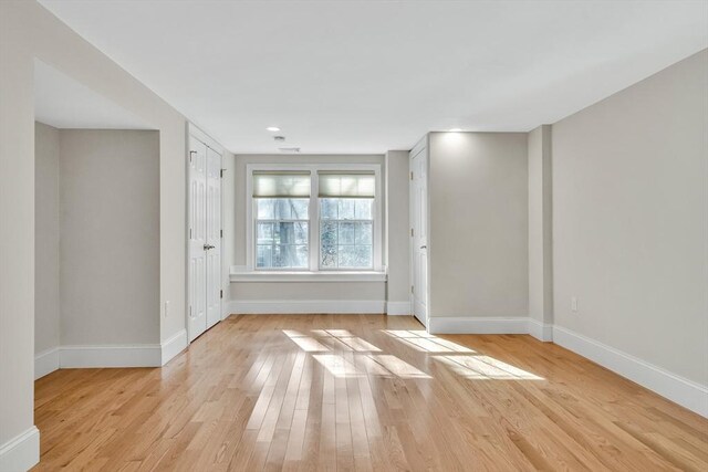 42 Westerly Rd, Weston, MA 02493 - empty room featuring light wood finished floors and baseboards