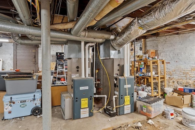 view of utility room