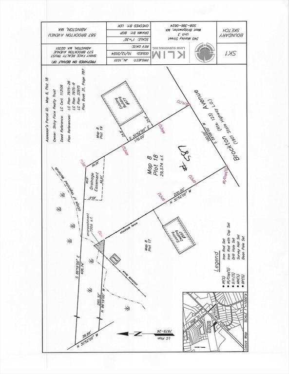 587 Brockton Ave, Abington MA, 02351 land for sale