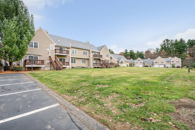 exterior space with a deck