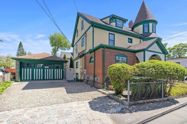 124 Boston Ave, Medford, MA 02155 - view of front of property featuring a gate and brick siding