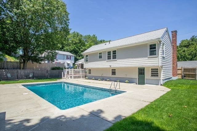 42 Stevens Ave, Braintree, MA 02184 - view of swimming pool with a patio