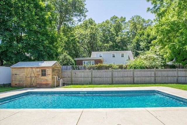 42 Stevens Ave, Braintree, MA 02184 - view of pool with a storage shed