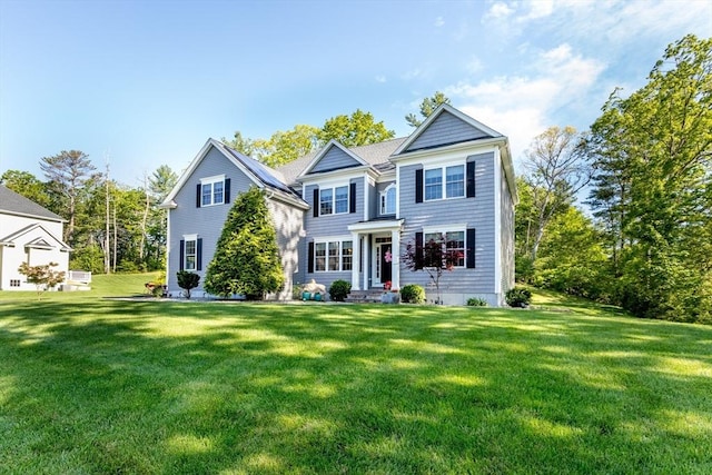 1 Clearview Dr, Franklin, MA 02038 - traditional-style house with a front lawn